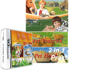 2 in 1 - My Vet Practice + My Pet Hotel 2 (Europe) (En,Fr,De,Es,It) Cover